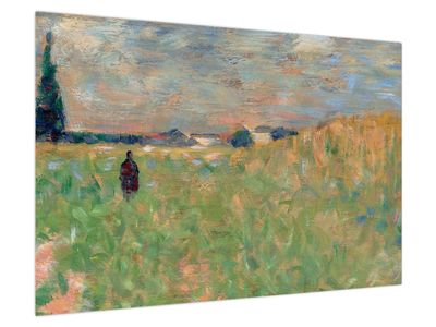 Obraz - Georges Seurat, A Summer Landscape, reprodukcje