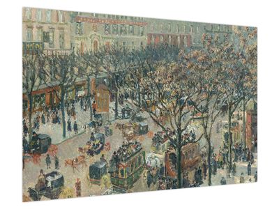 Obraz - Camille Pissarro, Boulevard des Italiens, Morning, Sunlight, reprodukcje