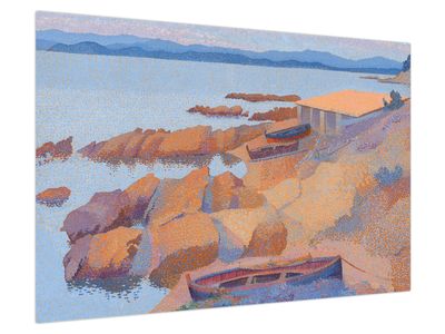 Obraz - Henri Edmond Cross, Calanque des Antibois, reprodukcje