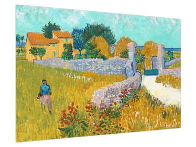 Tablou - Vincent van Gogh, Farmhouse in Provence, reproducere