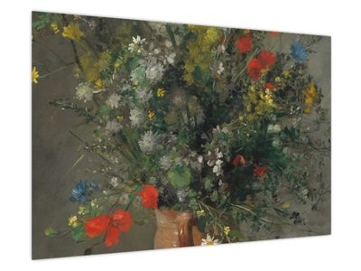 Obraz - Auguste Renoir,  Flowers in a Vase, reprodukcje