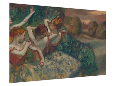 Obraz - Edgar Degas, Four Dancers, reprodukcje