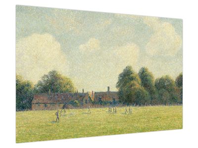 Slika - Camille Pissarro, Hampton Court Green, reprodukcije