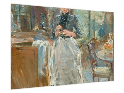 Obraz - Berthe Morisoti, In the Dining Room, reprodukcje