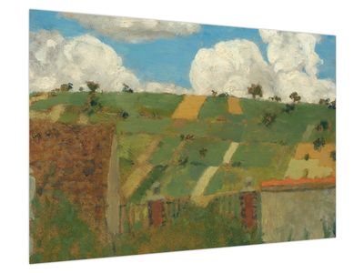 Bild auf Leinwand - Edouard Vuillard, Landscape of the Ile de France, Reproduktionen