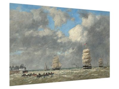 Obraz - Eugène Boudin, Le Havre, reprodukcje