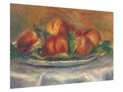 Obraz - Auguste Renoir, Peaches on a  Plate, reprodukcje