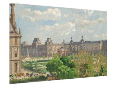 Obraz - Camille Pissarro, Place du Carrousel, Paris, reprodukcje