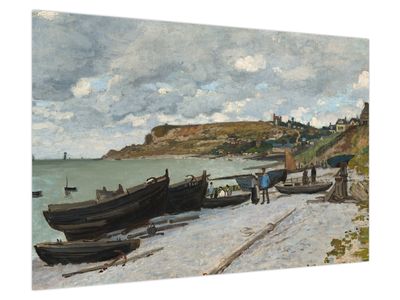 Obraz - Claude Monet, Sainte Adresse, reprodukcia