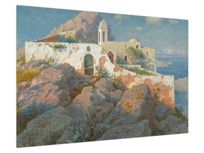 Obraz - William Stanley Haseltine, Santa Maria a Cetrella, Anacapri, reprodukcia