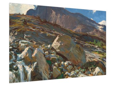 Obraz - John Singer Sargent, Simplon Pass, reprodukce