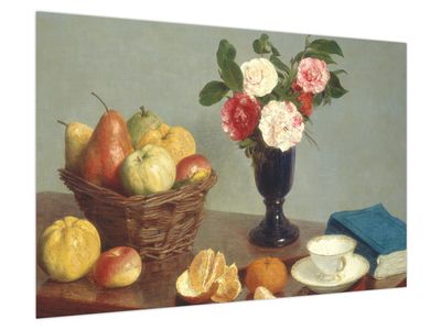 Obraz - Henri Fantin-Latour, Still  Life, reprodukce