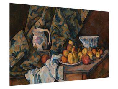 Obraz - Paul Cézanne, Still Life with Apples and Peaches, reprodukcje