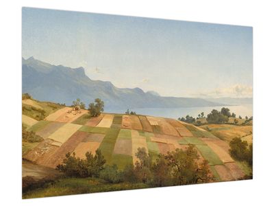 Obraz - Alexandre Calame, Swiss Landscape, reprodukcje