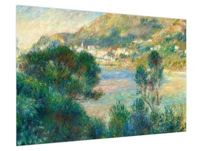 Obraz - Auguste Renoir, View of Monte Carlo from Cap Martin, reprodukcje