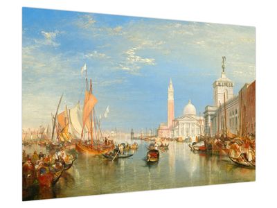 Obraz - Joseph Mallord William Turner, Venice the Dogana and San Giorgio Maggiore, reprodukcje