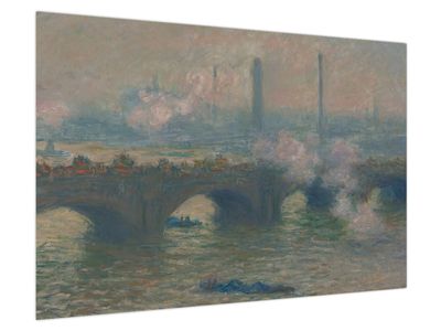 Obraz - Claude Monet, Waterloo Bridge, Gray Day, reprodukcje