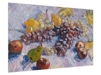 Obraz - Vincent van Gogh, Grapes, Lemons, Pears, and Apples, reprodukcje