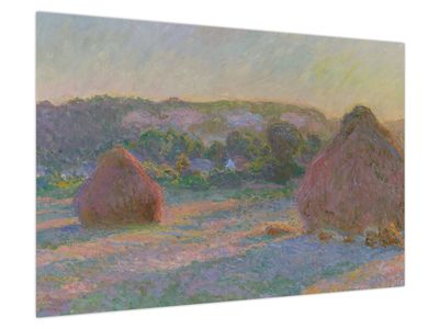 Obraz - Claude Monet, Stacks of Wheat (End of Summer) , reprodukcje