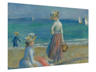 Obraz - Auguste Renoir, Figures on the Beach