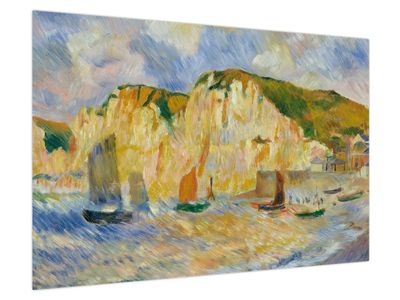 Obraz - Auguste Renoir, Sea and Cliffs, reprodukcje