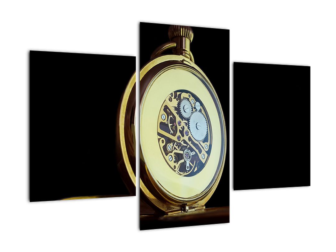 Obraz zlatých kapesních hodinek (V020569V90603PCS)