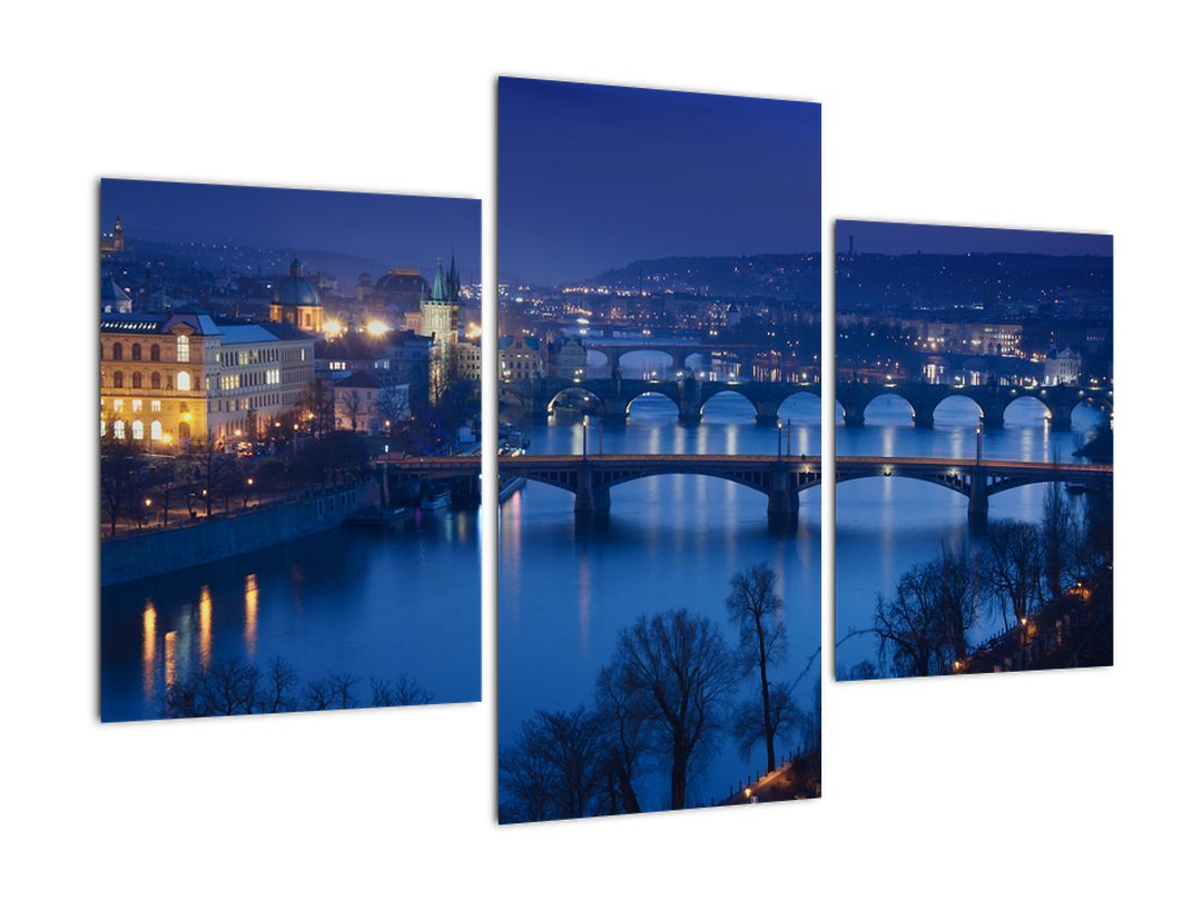 Obraz pražských mostů (V020932V90603PCS)