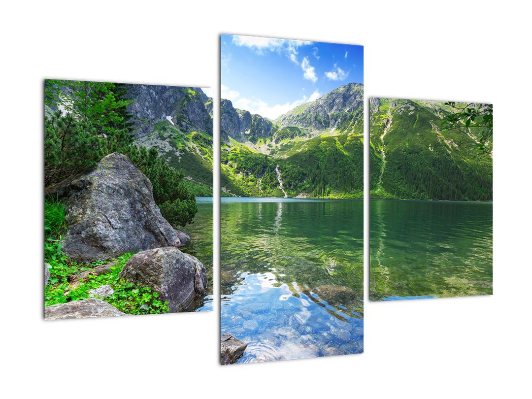 Obraz jezera v Tatrách (V021101V90603PCS)