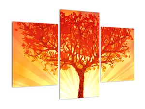 Slika - Drvo obasjano suncem