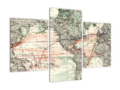 Obraz - Mapa świata