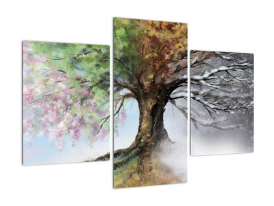 Obraz - Strom čtyř ročních období