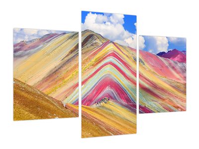 Obraz - Rainbow Mountain, Peru