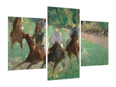 Obraz - Edouard Manet, At the Races, reprodukcje