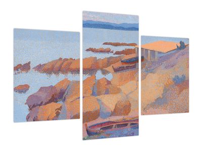 Obraz - Henri Edmond Cross, Calanque des Antibois, reprodukcje