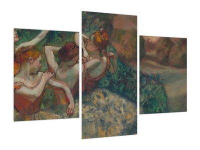 Obraz - Edgar Degas, Four Dancers, reprodukcje