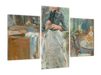 Obraz - Berthe Morisoti, In the Dining Room, reprodukcje