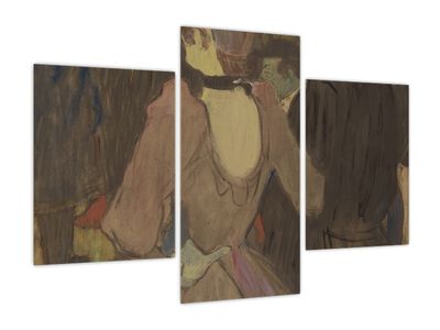 Obraz - Henri de Toulouse-Lautrec, La Goulue and Her Sister, reprodukcje