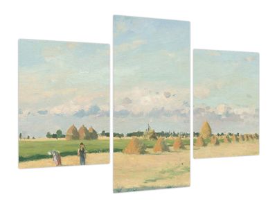 Obraz - Camille Pissarro, Landscape, Ile de France, reprodukcje