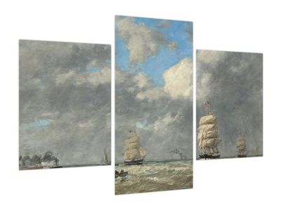 Obraz - Eugène Boudin, Le Havre, reprodukcje