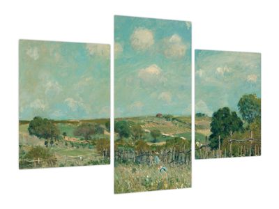 Obraz - Alfred Sisley,  Meadow, reprodukcje