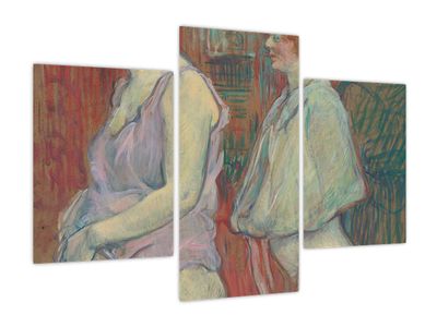 Obraz - Henri de Toulouse-Lautrec, Rue des Moulins, reprodukcje