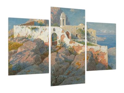 Obraz - William Stanley Haseltine, Santa Maria a Cetrella, Anacapri, reprodukcje