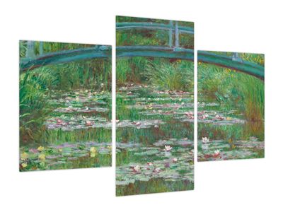 Obraz - Claude Monet, The Japanese Footbridge, reprodukcje