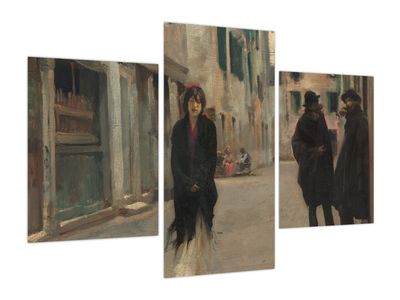 Obraz - John Singer Sargent, Street in Venice, reprodukcje