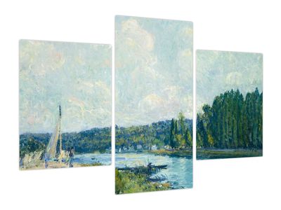 Obraz - Alfred Sisley, The Banks of the Oise, reprodukcje