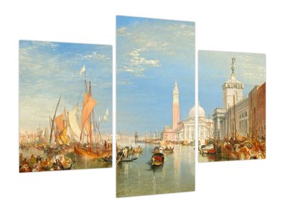 Obraz - Joseph Mallord William Turner, Venice the Dogana and San Giorgio Maggiore, reprodukcje