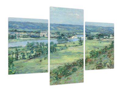 Obraz - Theodore Robinson, The Valley of the Seine, From the Hills of Giverny, reprodukcje