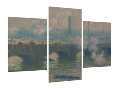 Obraz - Claude Monet, Waterloo Bridge, Gray Day, reprodukcje