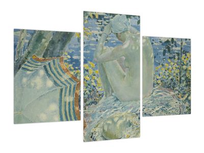 Obraz - Frederick Carl Frieseke, On the Bank, reprodukcje