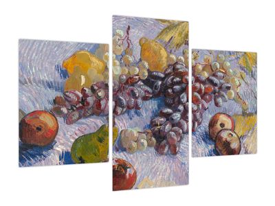 Obraz - Vincent van Gogh, Grapes, Lemons, Pears, and Apples, reprodukcje